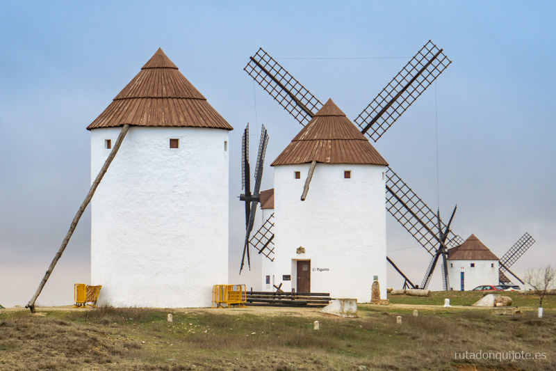Molinos de viento de Mota del Cuervo - Ruta del Quijote