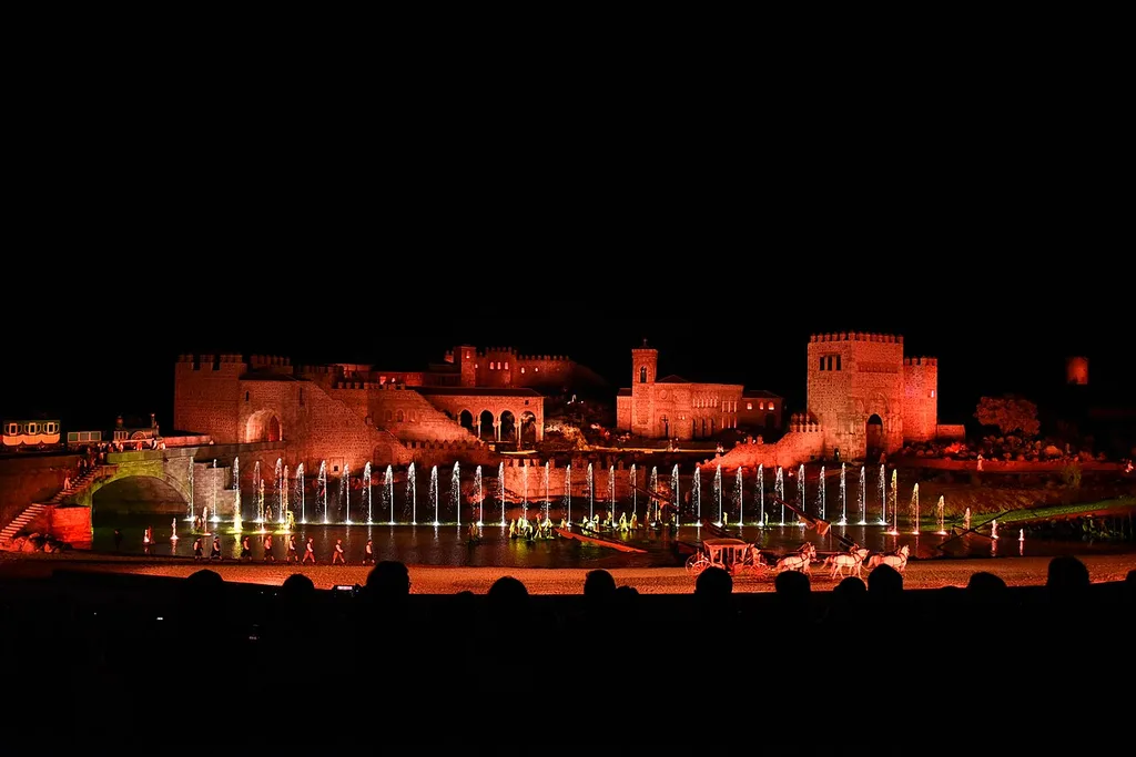 Espectáculo nocturno El Sueño de Toledo en Puy du Fou España