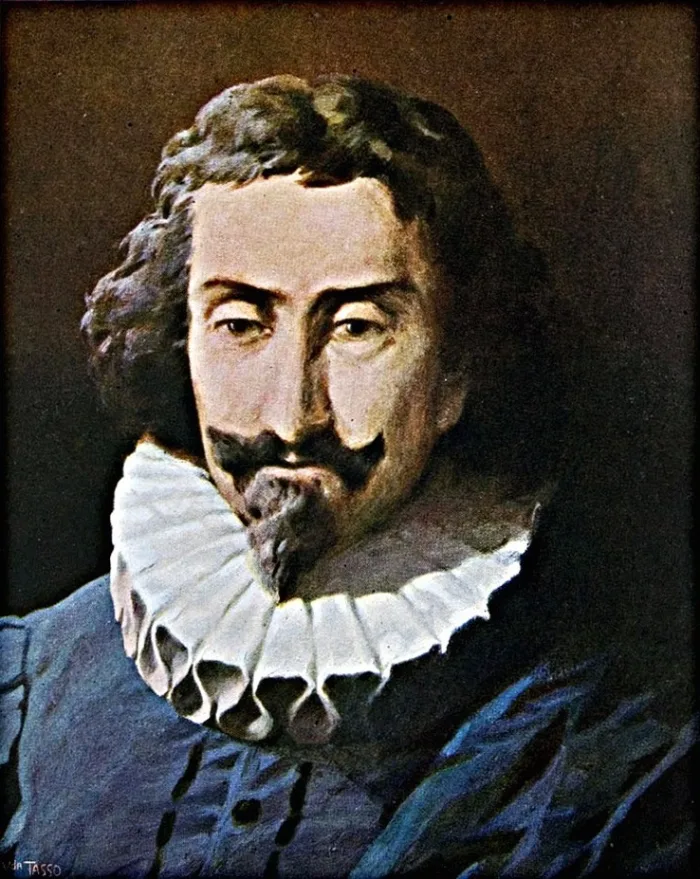 Retrato de Miguel de Cervantes con gorguera